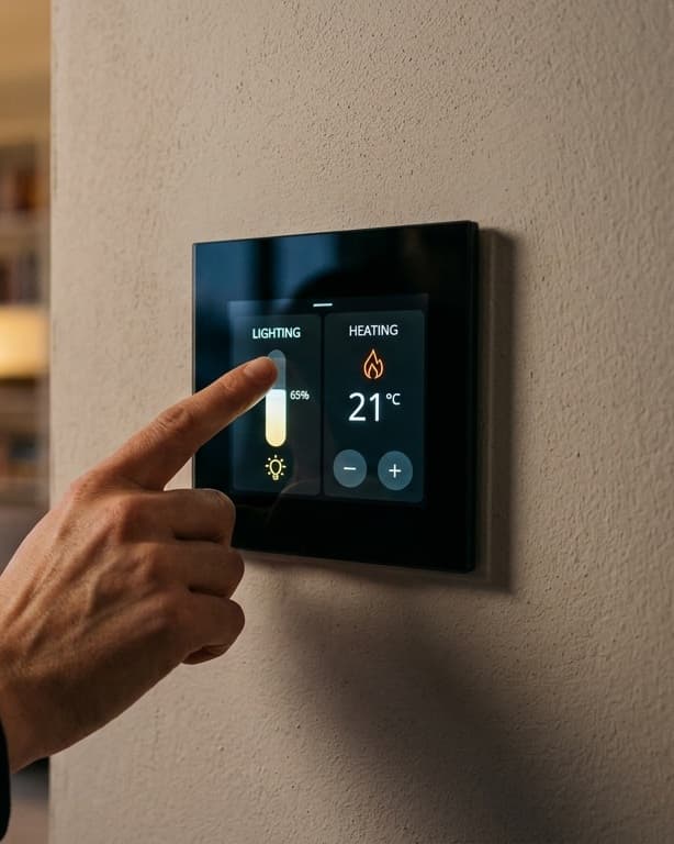 Elektrofachbetrieb bei der Arbeit: Smart Home